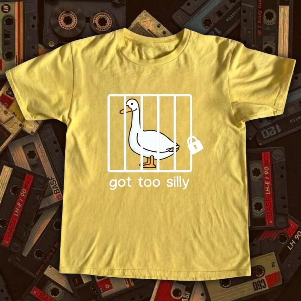 Yellow Got Too Silly Tee